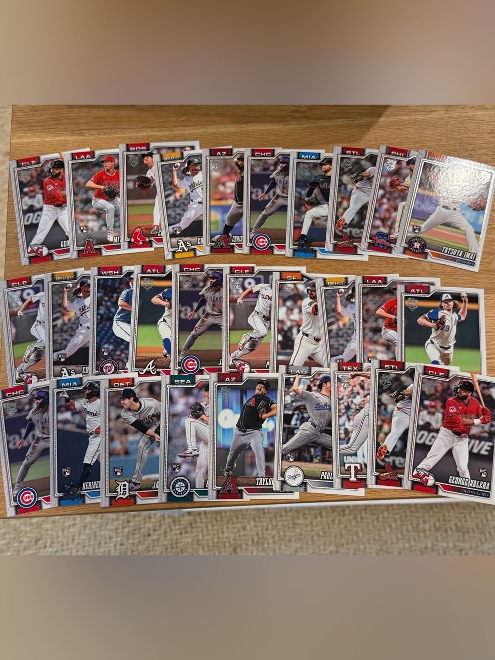 Topps Baseball 2026 Series 2 Rookie Cards Lot Of 29